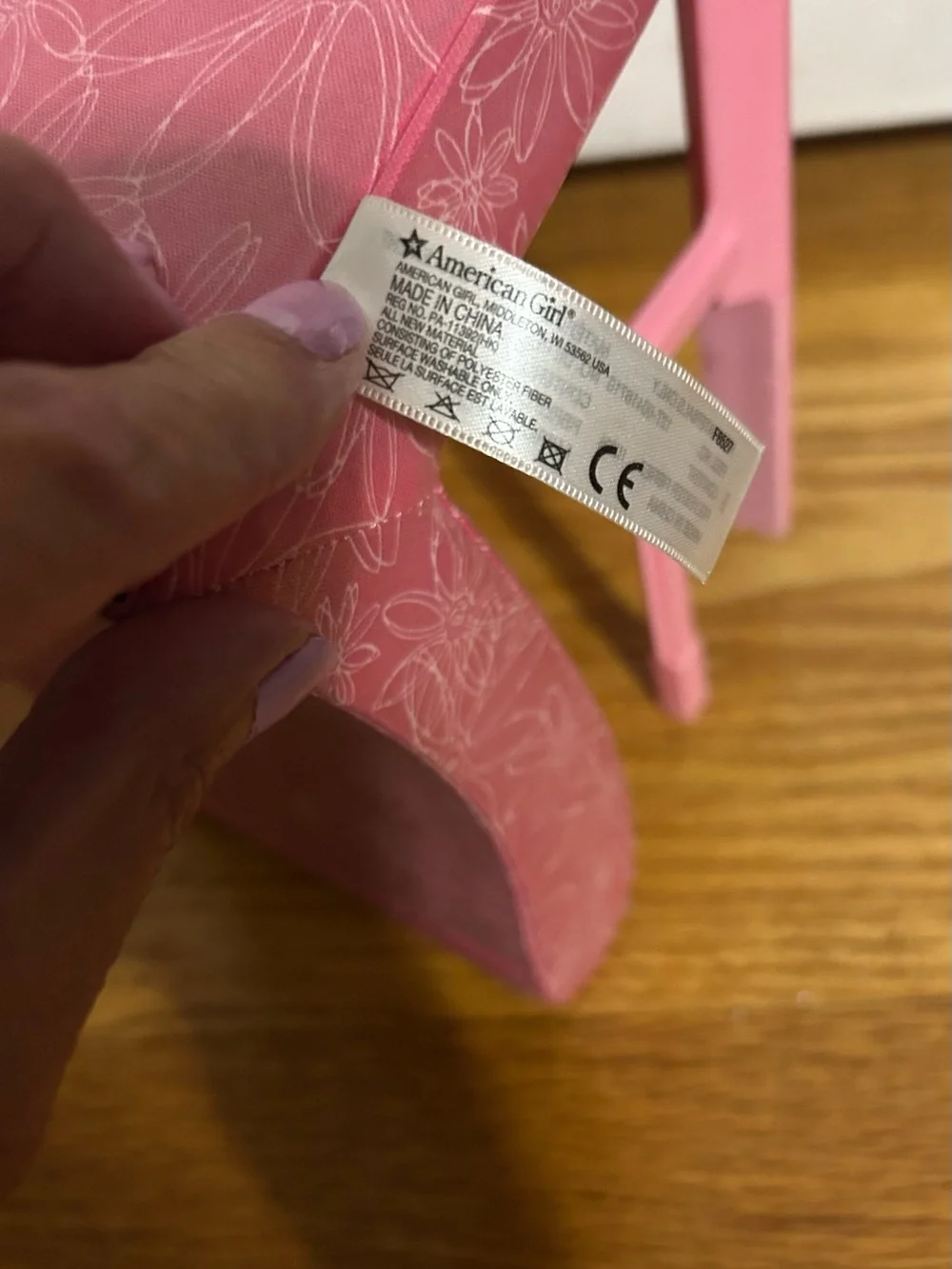 American Girl this pink